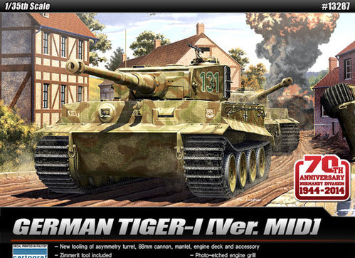 TIGER MID. VERSION 1/35 ACADEMY