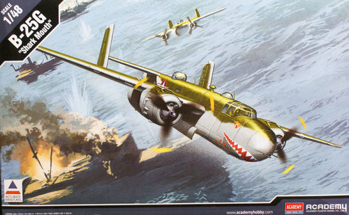 B-25G SHARK MOUTH 1/48 ACADEMY