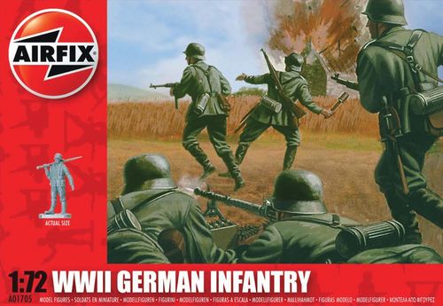 INFANTERIA ALEMANA WWII 1/72 AIRFIX