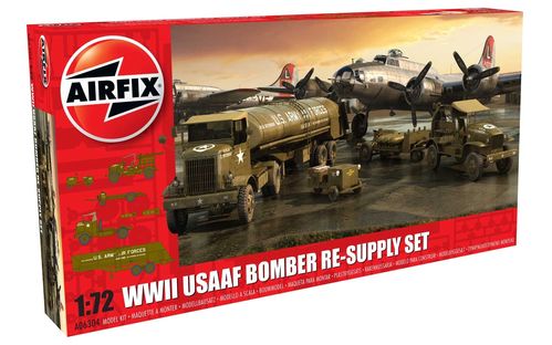 BOMBER RE-SUPPLY USAAF WWII 1/72 AIRFIX