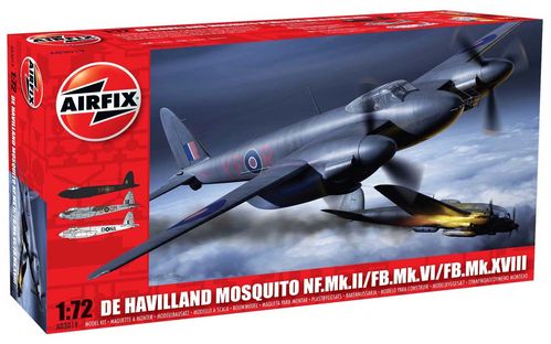 MOSQUITO FBVI/NFII/MKXVIII 1/72 AIRFIX