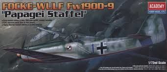 FW-190D PAPAGEI 1611 1/72 ACADEMY