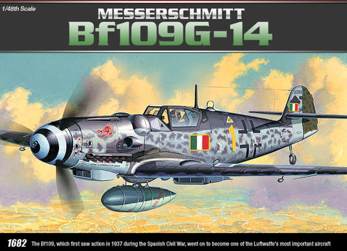 MESSERSCHMITT BF-109G-14 1/72 ACADEMY