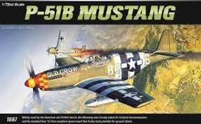 P-51B MUSTANG 1/72 ACADEMY