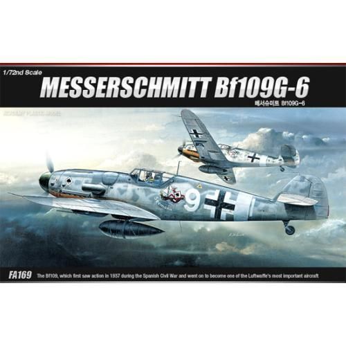 MESSERSCHMITT BF 109G 1/72 ACADEMY