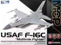 USAF F-16C MULTIROLE FIGHTER 1/72 ACADEMY