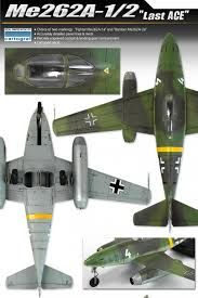 Me262A 1/2 LAST ACE 1/72 ACADEMY