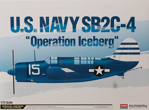 U.S.N. SB2C OPERATION ICEBERG 1/72 ACADEMY