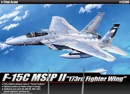 F-15C MSIP II 173 FIGHTER WING 1/72 ACADEMY