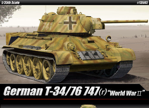 T-34 747(r) VERSION ALEMANA 1/35 ACADEMY