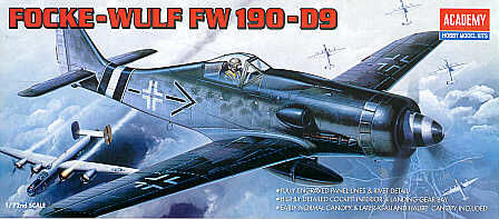 FOCKE WULF FW-190 D9 1/72 ACADEMY