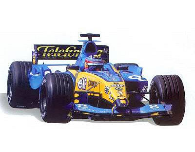 RENAULT F1 2004 1/18 HELLER