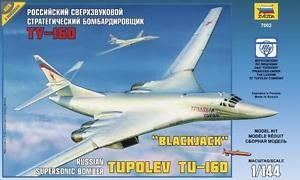 TUPOLEV TU-160 BOMBARDERO 1/144 ZVEZDA