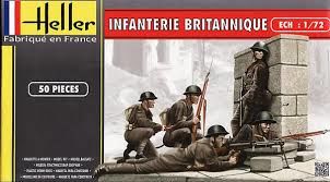 INFANTERIA BRITANICA WWII 1/72 HELLER