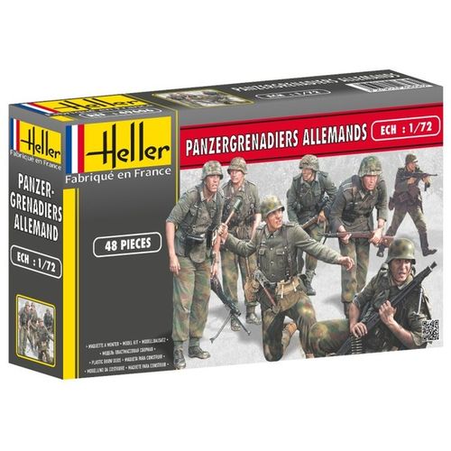 PANZERGRENADIERS INFANTERIA MECANIZADA WWII 1/72 HELLER