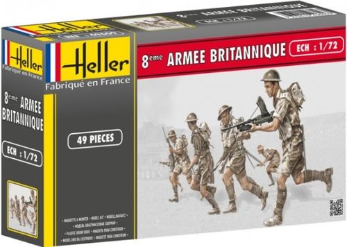 8º ARMEE BRITANICA 2GM 1/72 HELLER