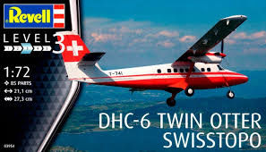 DHC-6 TWIN OTTER SWISSTOPO 1/72 REVELL