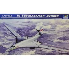 TUPOLEV TU-160 BLACKJACK 1/72 TRUMPETER BOMBARDERO