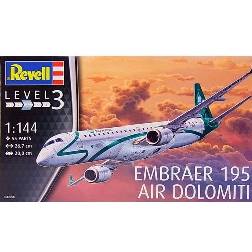 EMBRAER 195 AIR DOLOMITI 1/144 REVELL