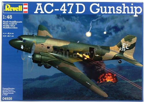 AC-47D GUNSHIP 1/48 REVELL