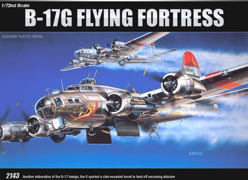 B-17G FLYING FORTRESS 1/72  ACADEMY