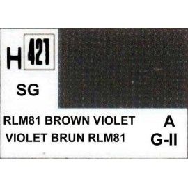 H421 VIOLETA MARRON RLM81 GUNZE SANGYO ACRILICA