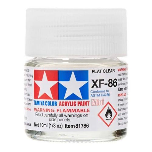 BARNIZ MATE  XF86 10ML TAMIYA COLORS