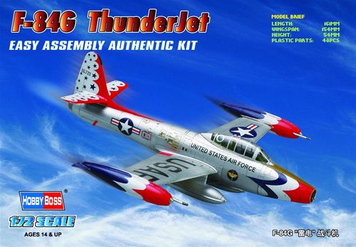 F-84G THUNDERJET 1/72 HOBBYBOSS