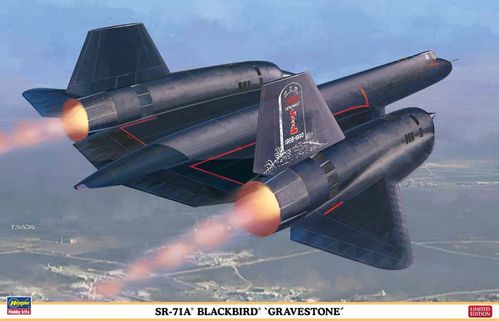 SR-71A BLACKBIRD GRAVESTONE 1/72 HASEGAWA