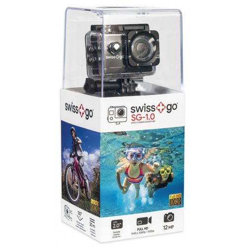 CAMARA SWISS+GO FULLHD SG-1.0 NEGRA