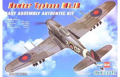 HAWKER TYPHOON MK IB 1/72 HOBBYBOSS