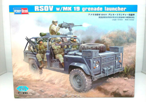 LAND ROVER RSOV + MK19 LANZAGRANADAS 1/35 HOBBYBOSS