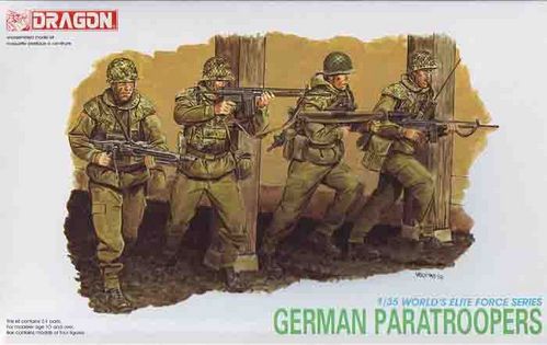 GERMAN PARATROOPERS 1/35 DRAGON