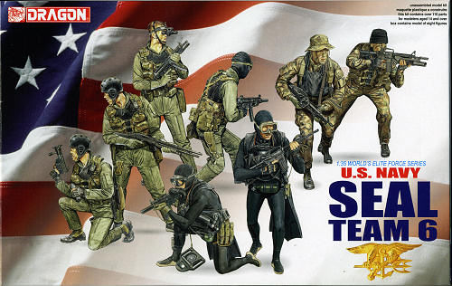 US NAVY SEAL TEAM 6  1/35 DRAGON