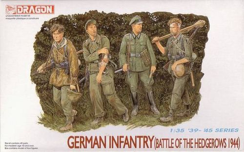 1:35 GERMAN INFANTRY (BATTLE OF HEDGEROWS 1944)  DRAGON