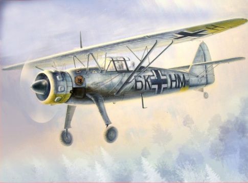 HENSCHEL HS126A GERMAN RECON. 1/48 ICM