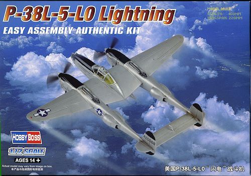 P-38L -5-LO LIGHTNING 1/72 HOBBYBOSS