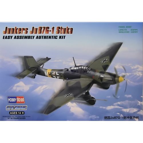 JUNKERS JU-87G-1 STUKA 1/72 HOBBYBOSS