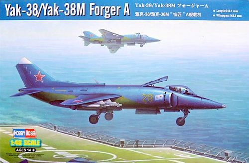 YAK-38 / YAK-38M FORGER A  1/48 HOBBYBOSS