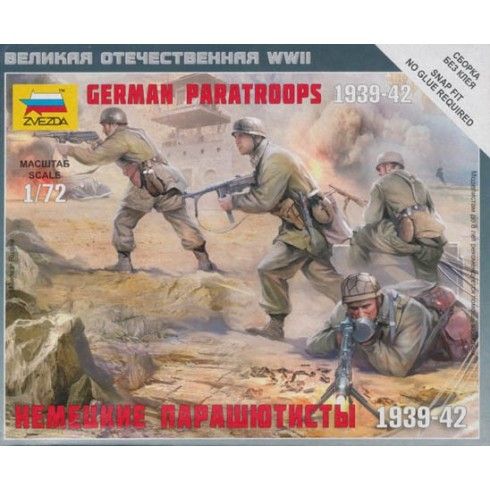 GERMAN PARATROOPS  1/72 ZVEZDA