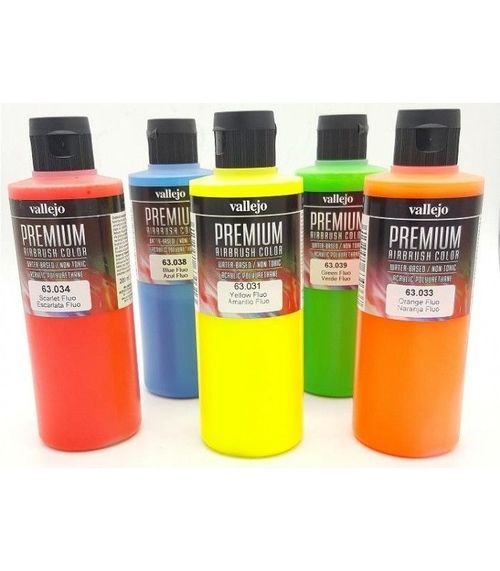 PREMIUM ESCARLATA FLUO 200ML VALLEJO