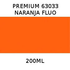 PREMIUM NARANJA FLUO 200ml VALLEJO