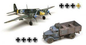 SET KFZ. 305 Y HS-129 1/48 SUPERMODEL