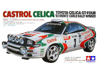 TOYOTA CELICA GT4 RALLY MONTECARLO 93 1/24 TAMIYA