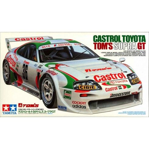 TOYOTA CASTROL TOM'S SUPRA GT 1/24 TAMIYA