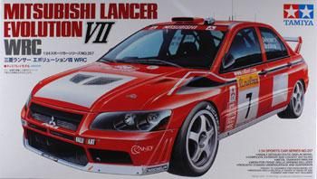 MITSUBISHI LANCER "EVOLUTION VII" WRC 1/24 TAMIYA