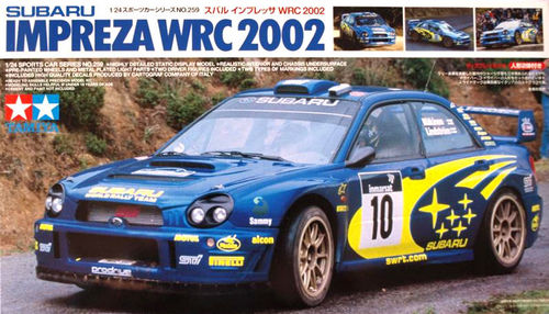 SUBARU IMPREZA WRC '02 1/24 TAMIYA