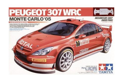 PEUGEOT 307 WRC '05 MONTECARLO 1/24 TAMIYA