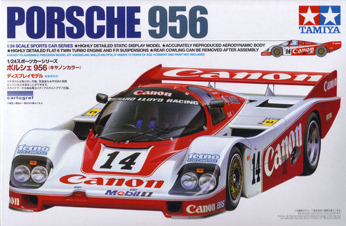 PORSCHE 956 "CANON" 1/24 TAMIYA