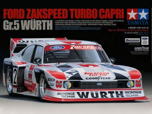 FORD ZAKSPEED  CAPRI GR.5 "WURTH" 1/24 TAMIYA